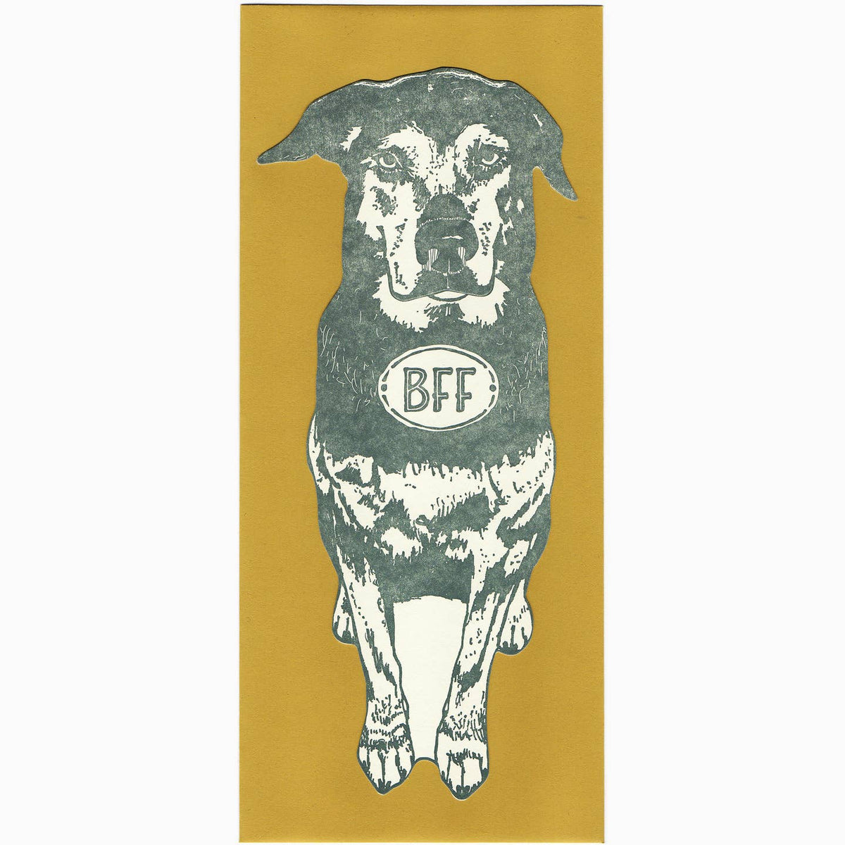 BFF Dog Card