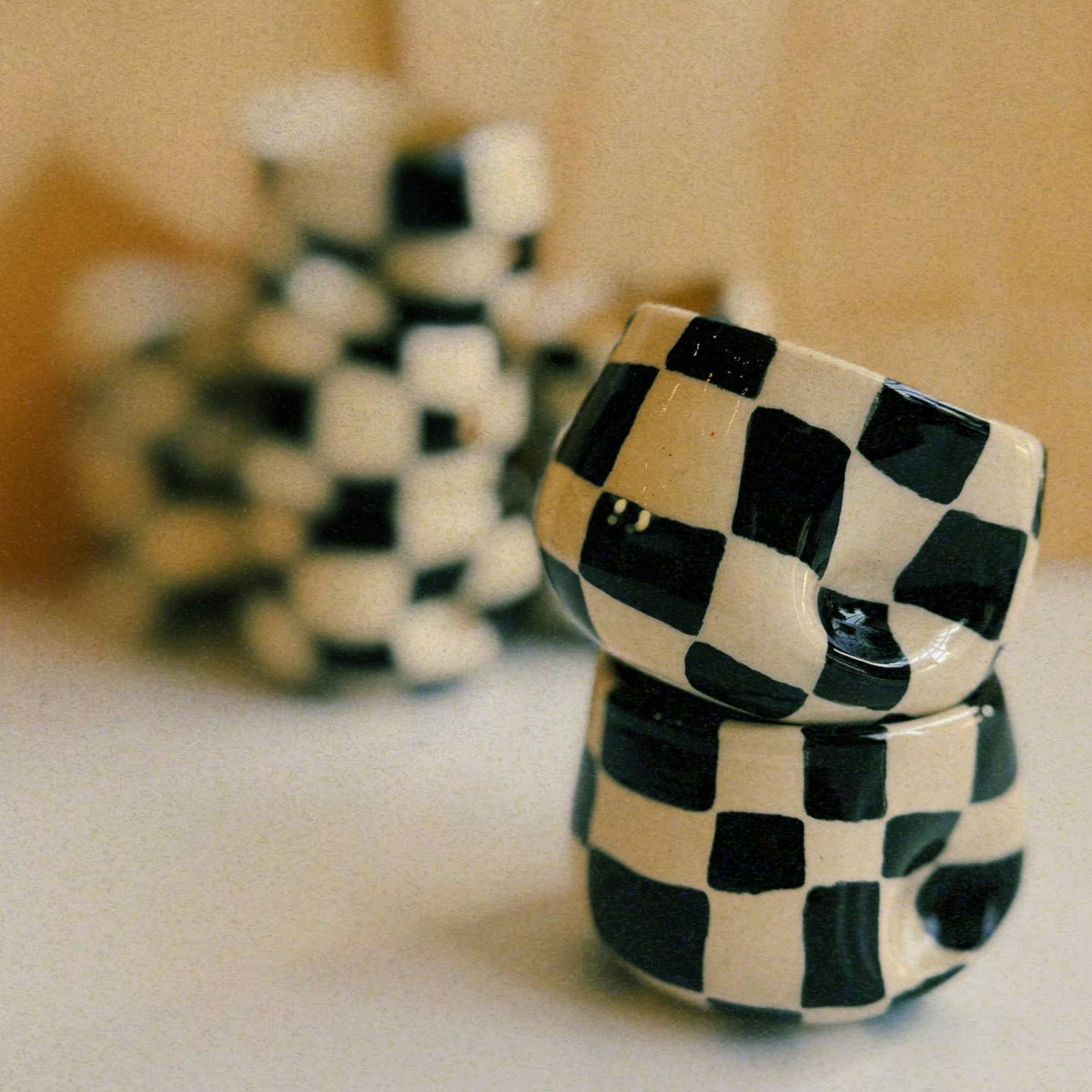 Pinch + Cup Checkered