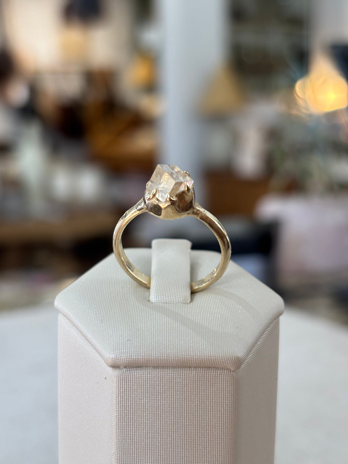 Gold + Topaz Ring