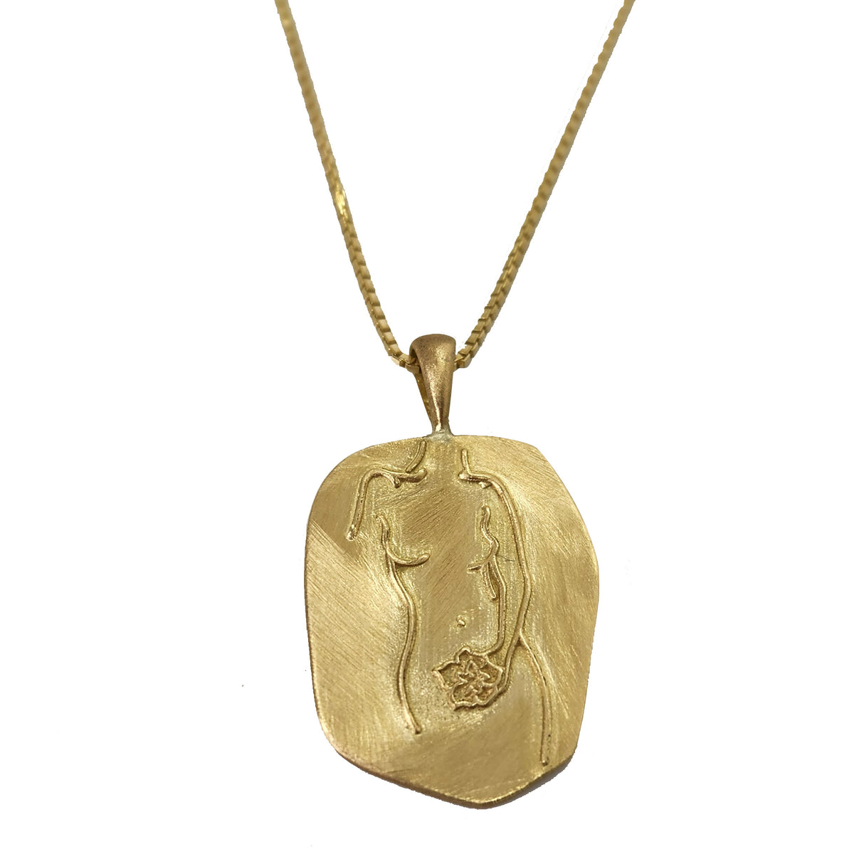 Gold Line + Pendant