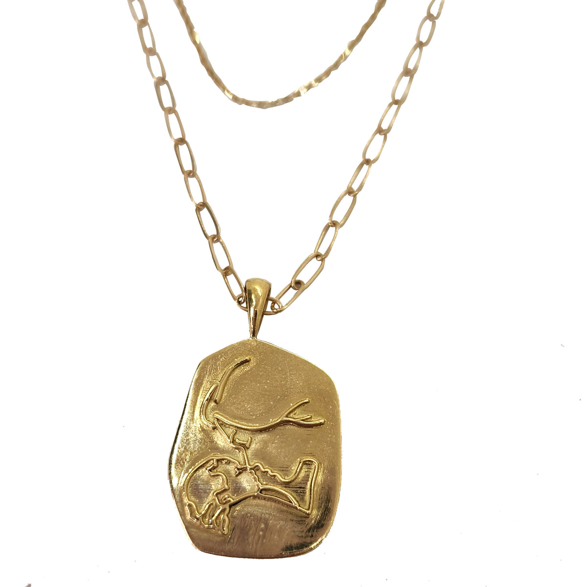Gold Line + Pendant