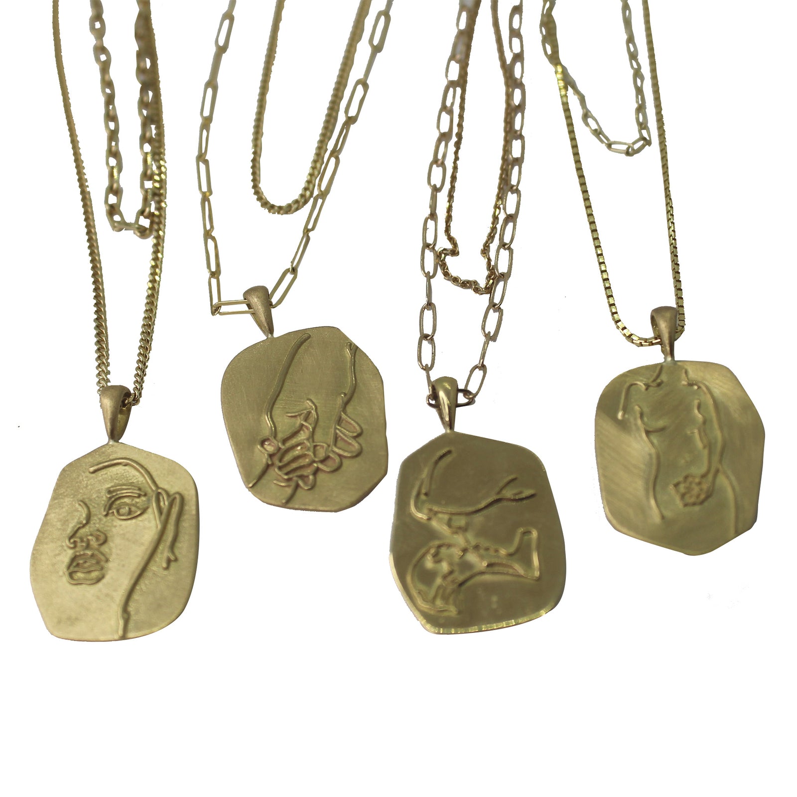Gold Line + Pendant