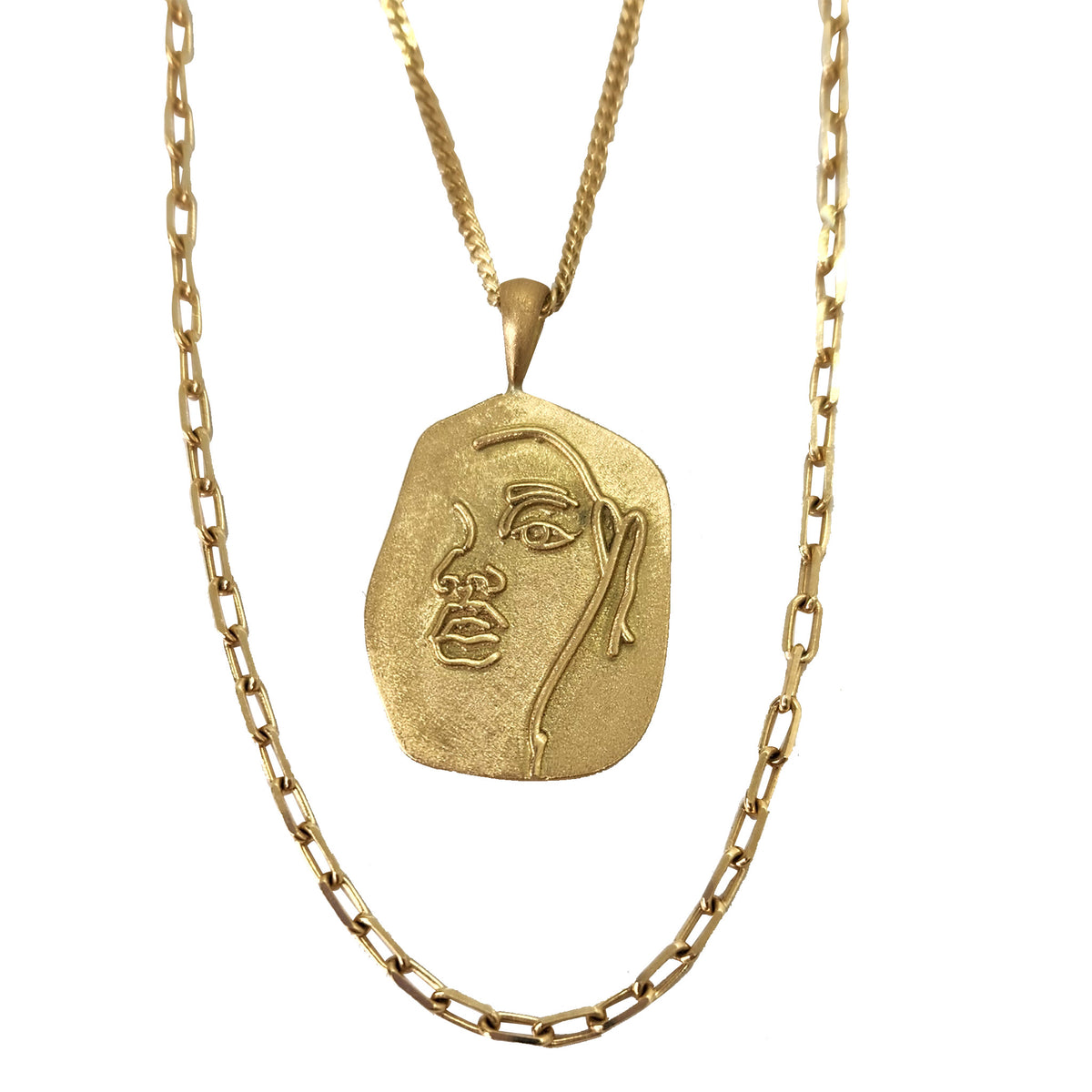 Gold Line + Pendant