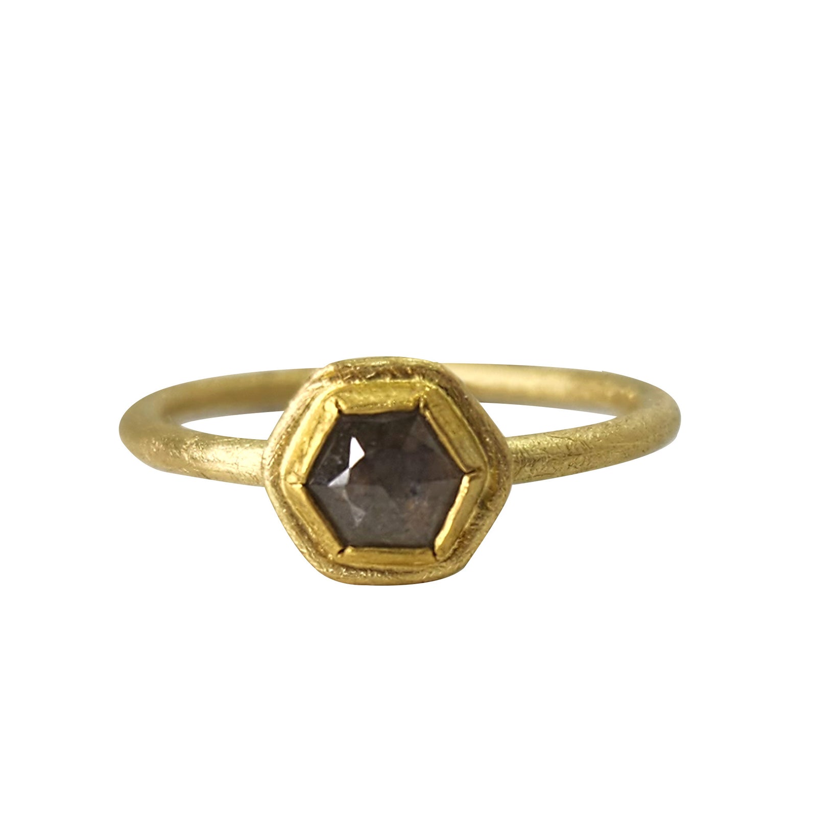 Rose Cut Diamond + Ring