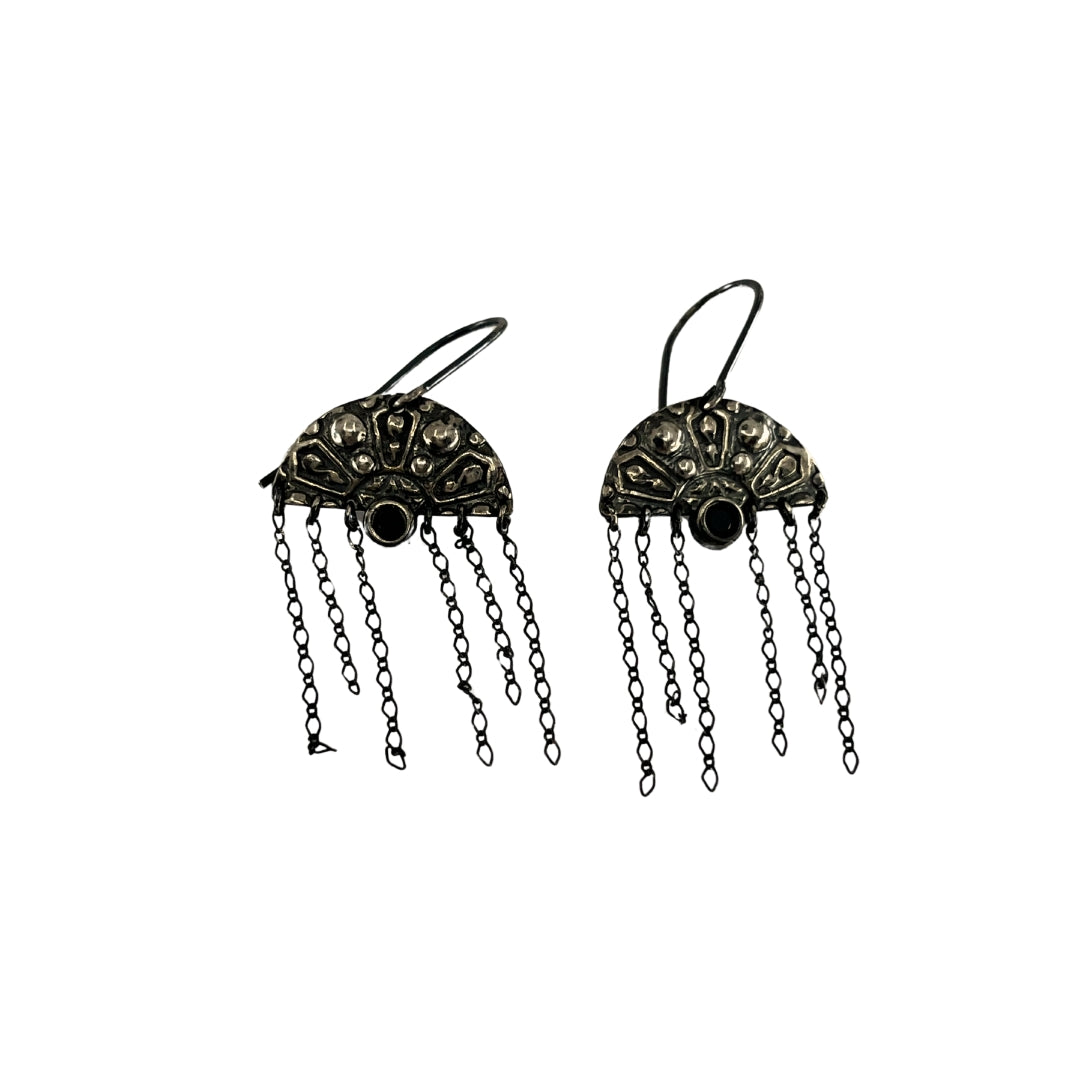 Rosalie Earrings + Black
