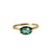 Chroma Single Stone Ring + Emerald
