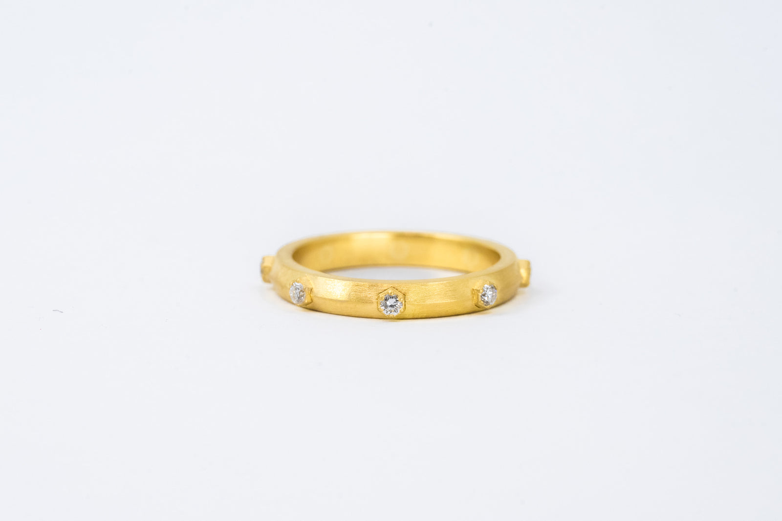 Hexagon + Stacking Ring
