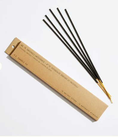 Patchouli Sweetgrass + Incense Sticks