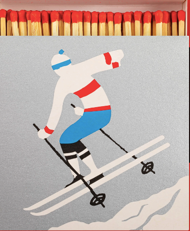 Skier + Matches