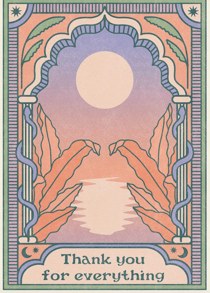 Thank You for Everything + Card