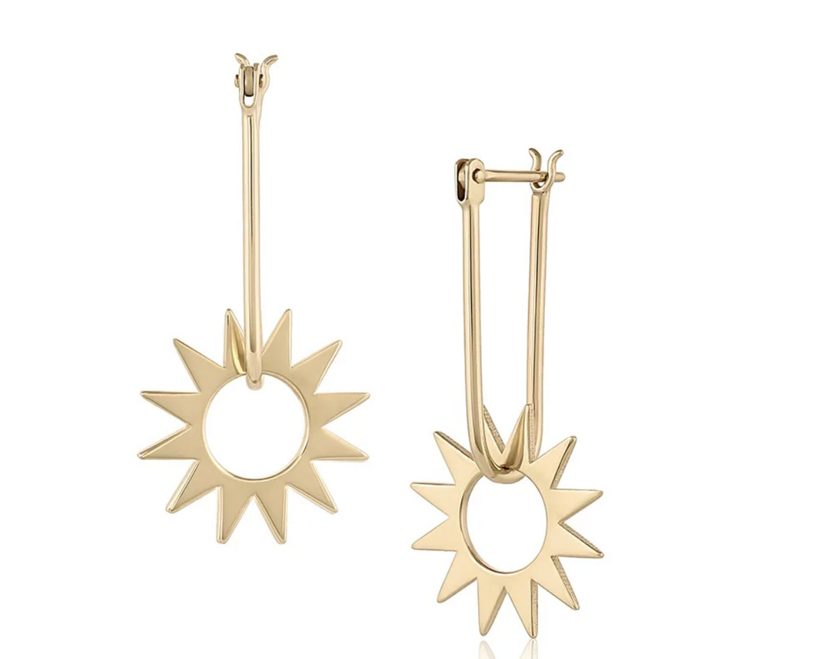 Spur + Gold Earring
