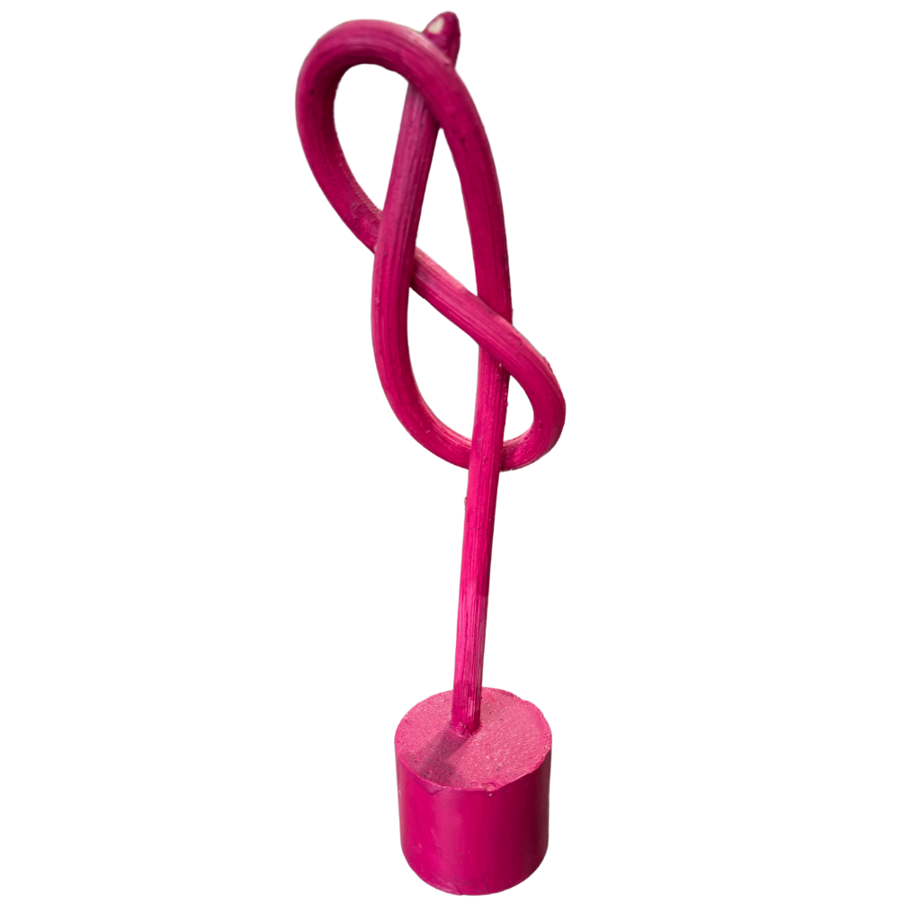 Standing Tabletop + Wood Knots