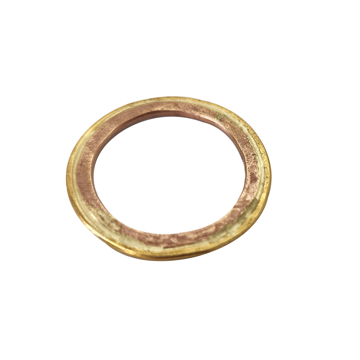 Ridge + Gold Ring