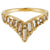 Diamond Scatter + V-Shape Ring