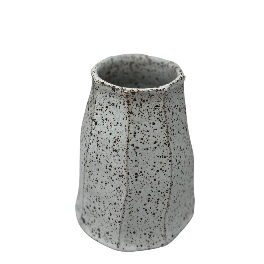 Mt. Washington Speckled + Glazed Column Vase