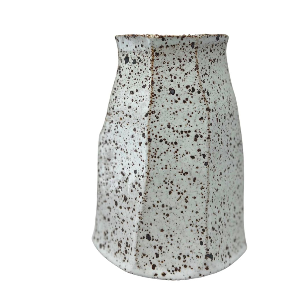 Mt. Washington Speckled + Glazed Column Vase