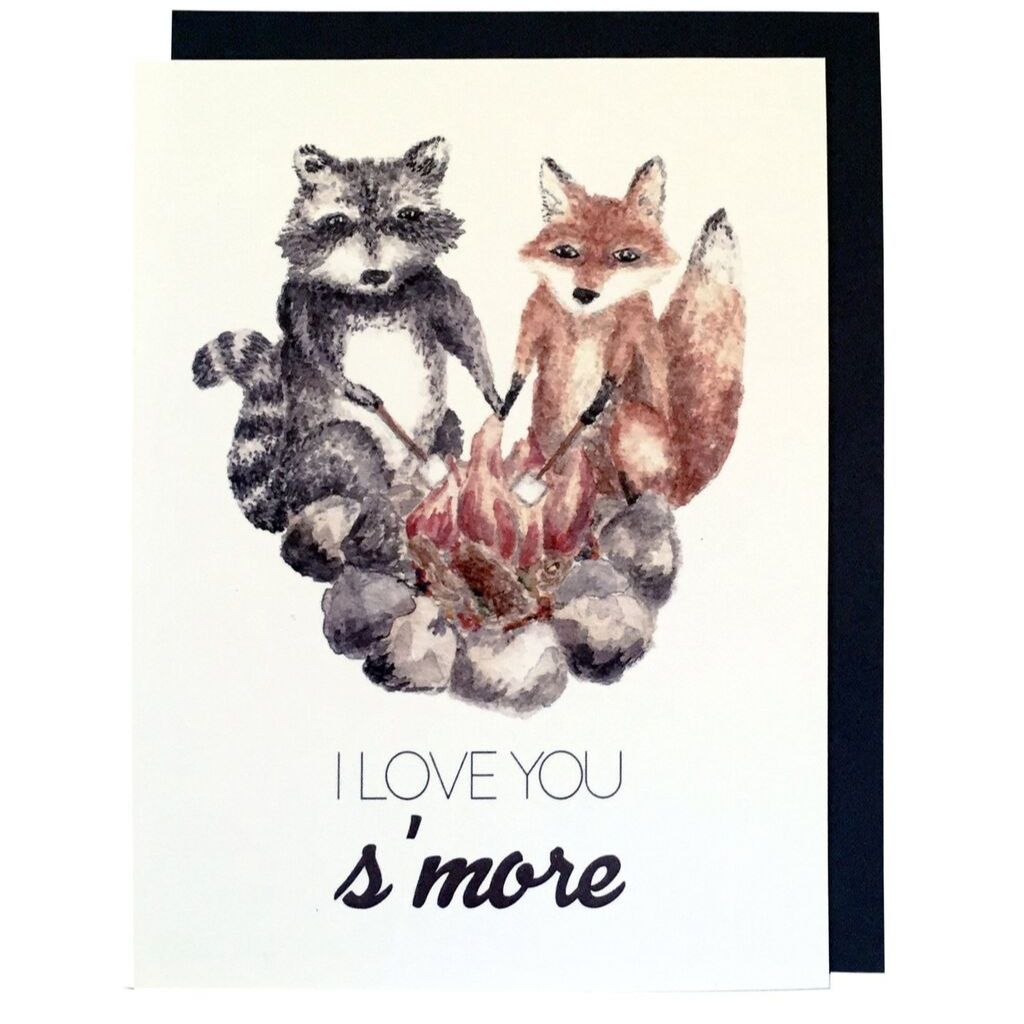 I Love You S'More Card
