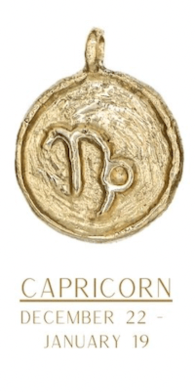 Gold + Zodiac Necklace