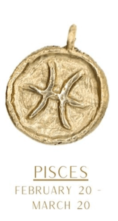 Gold + Zodiac Necklace