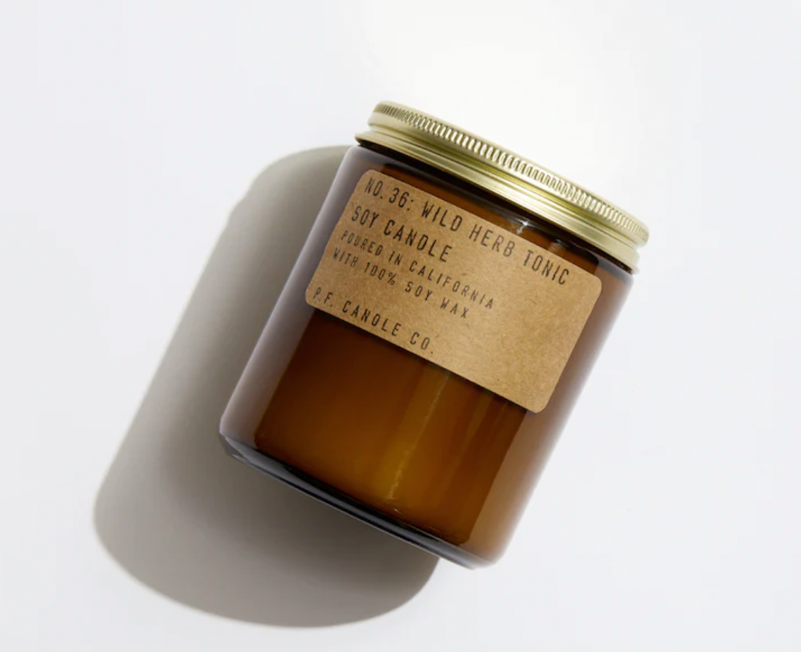Wild Herb Tonic + Soy Candle