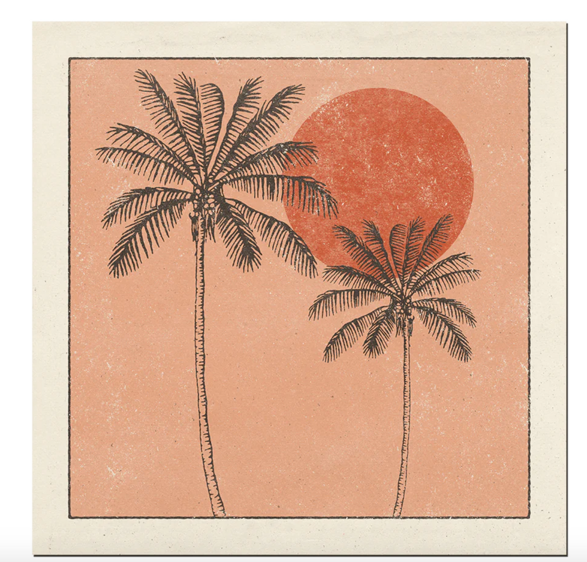 Golden Palms + Print