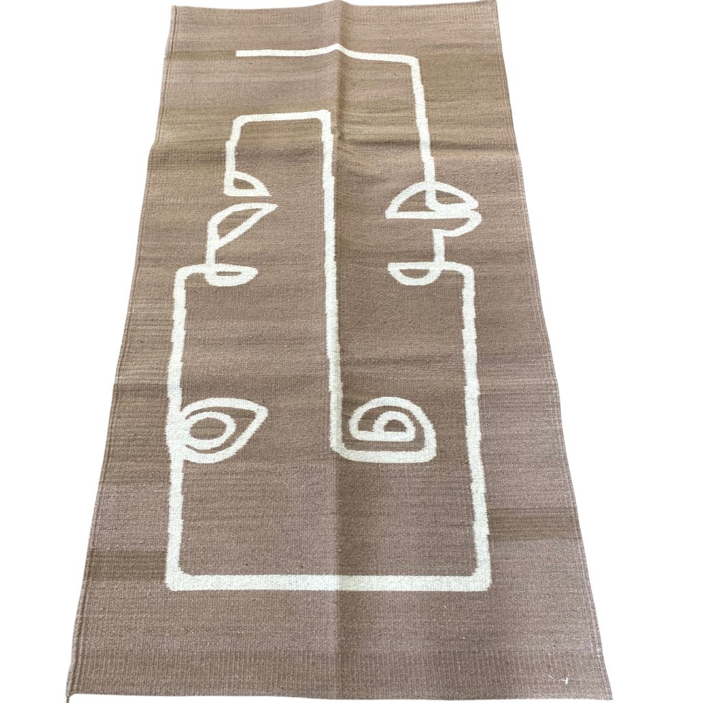 Woven Rug + Eyes