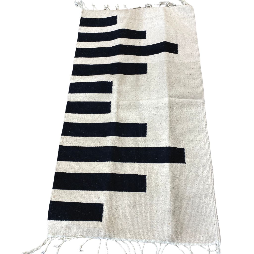Woven Rug + Stripes