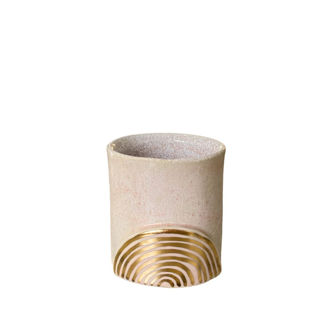 Golden + Rainbow Tumbler