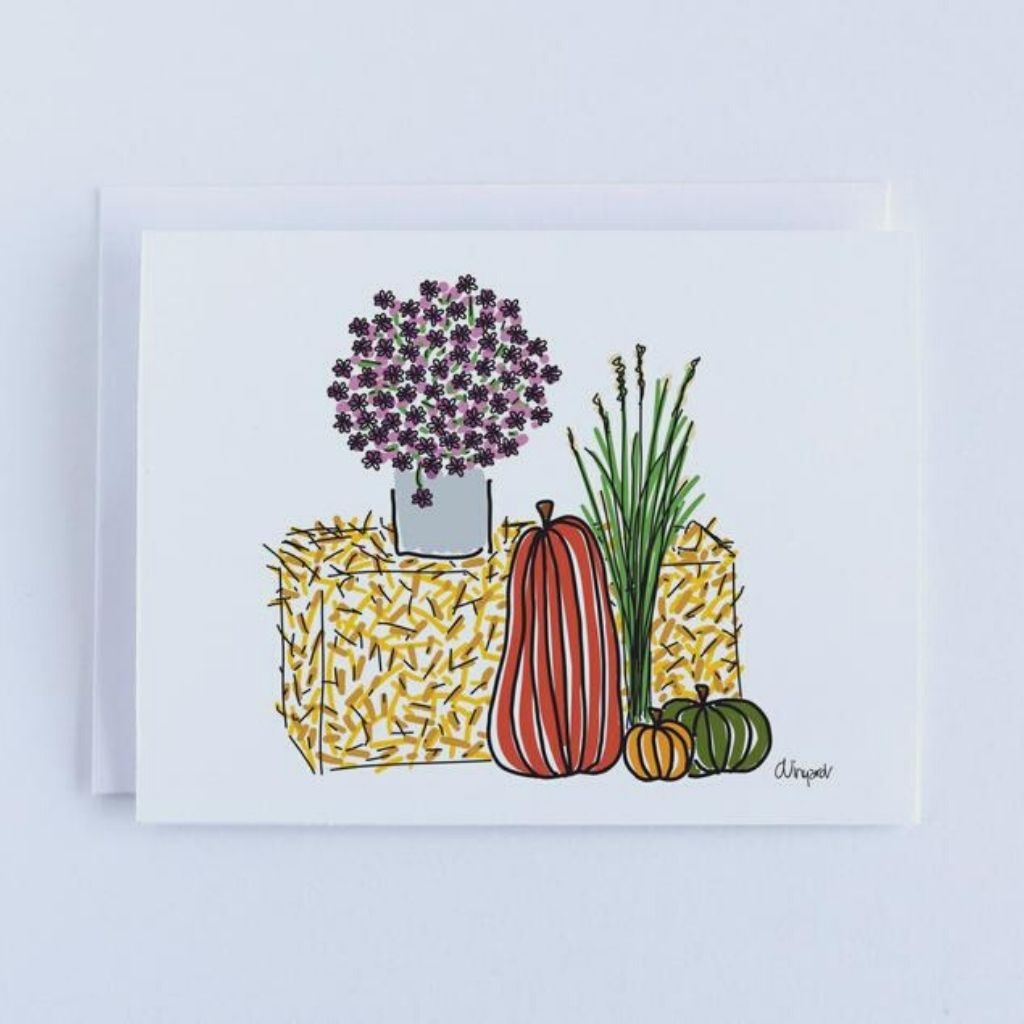 Fall Harvest Card
