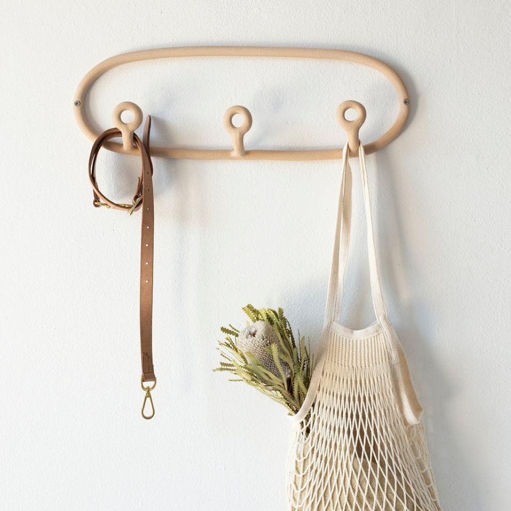 Handmade Ceramic Coat Rack