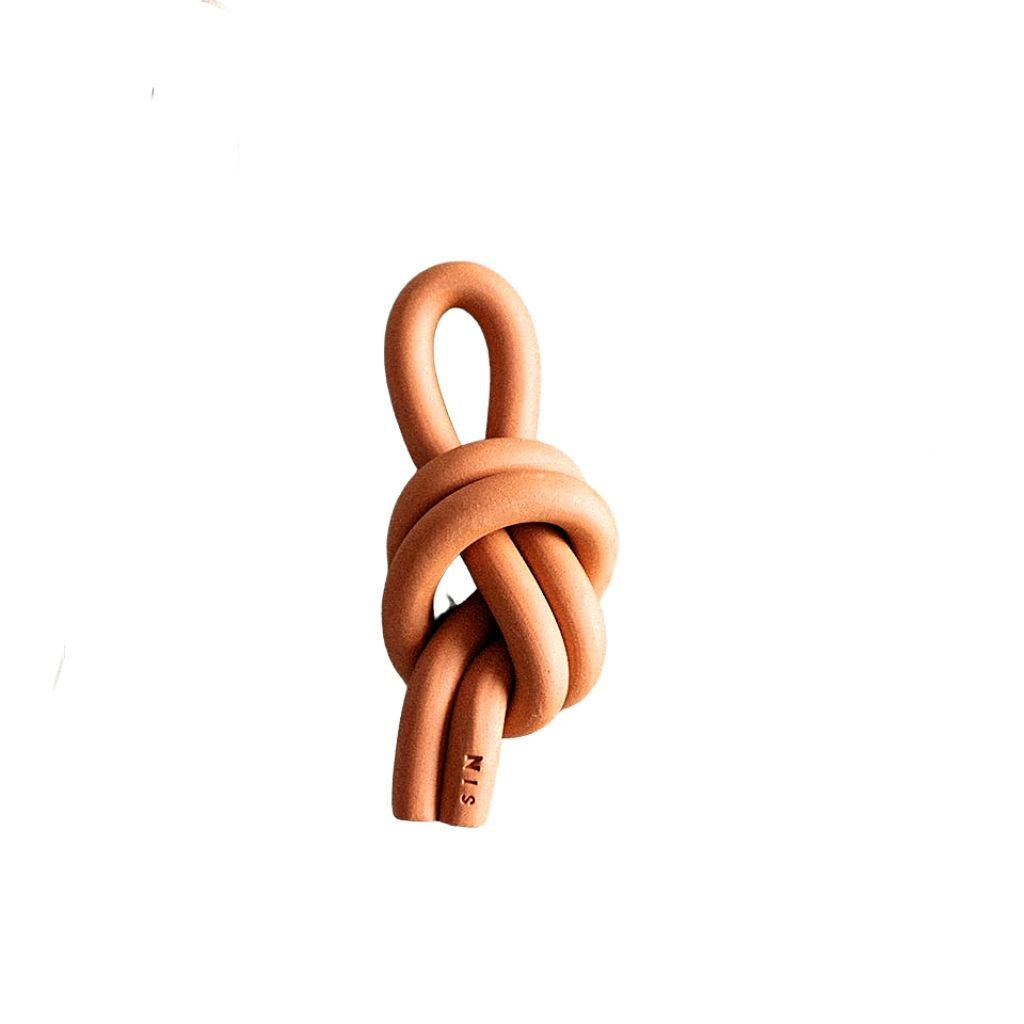 Handmade Ceramic Overhand Knot