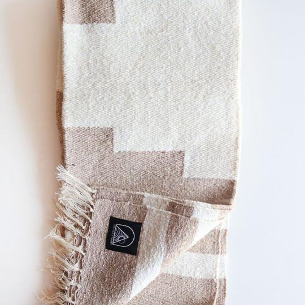 Tres Cruces + Handwoven Blanket
