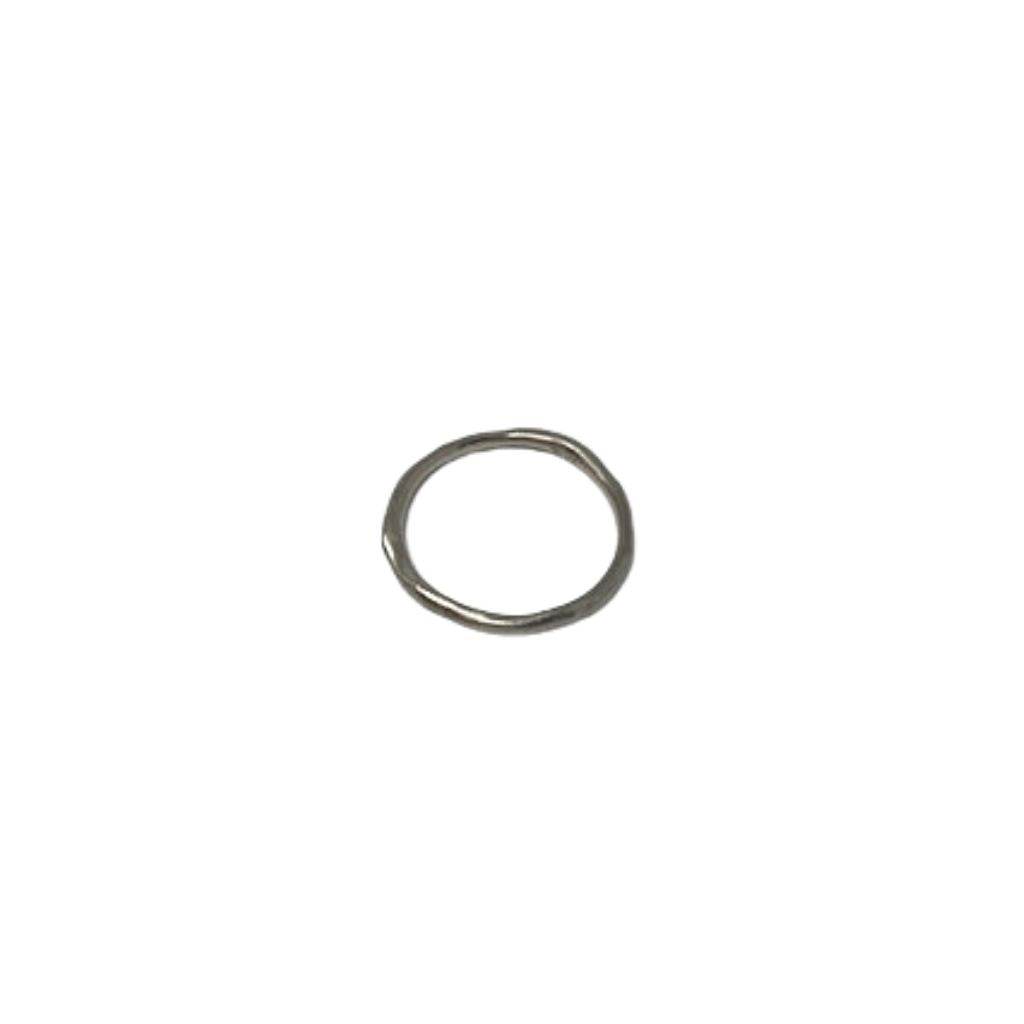 Petite Stacking Ring + Palladium White Gold