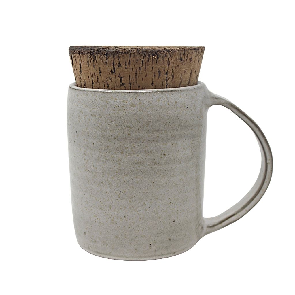 Light Gray Mug + Topper