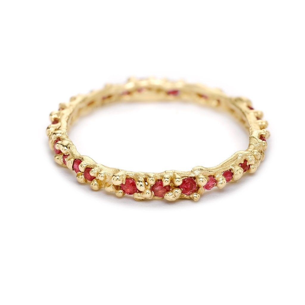 Ruby + Eternity Band