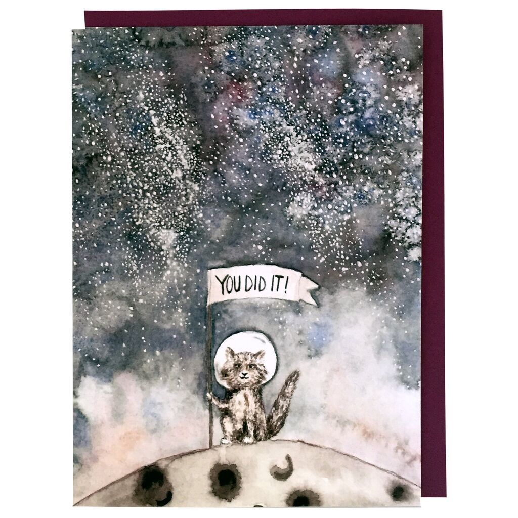 Space Cat Card