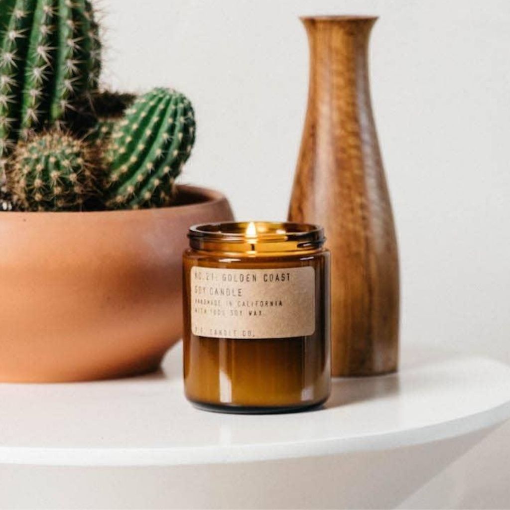 Golden Coast + Soy Candle