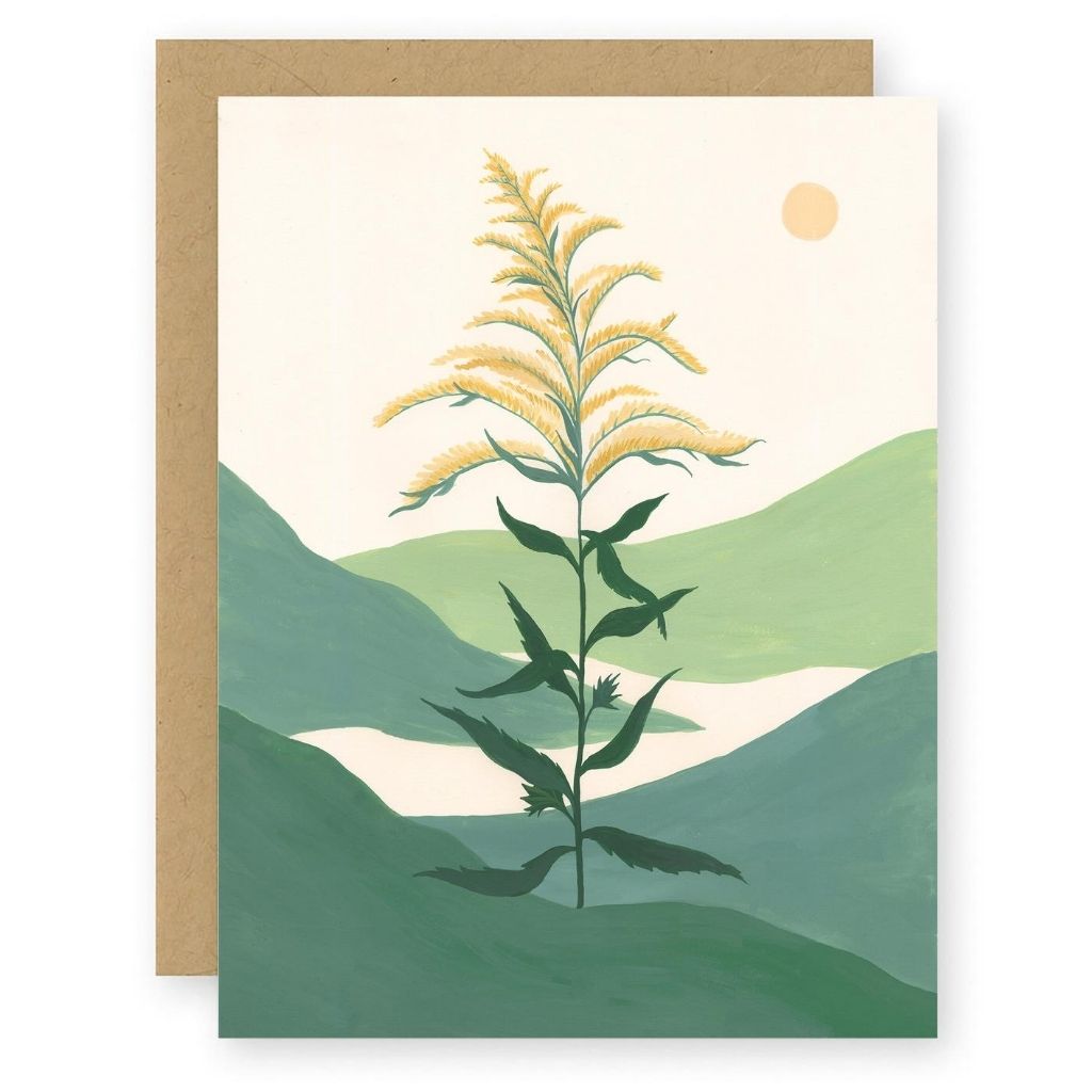 Goldenrod Card