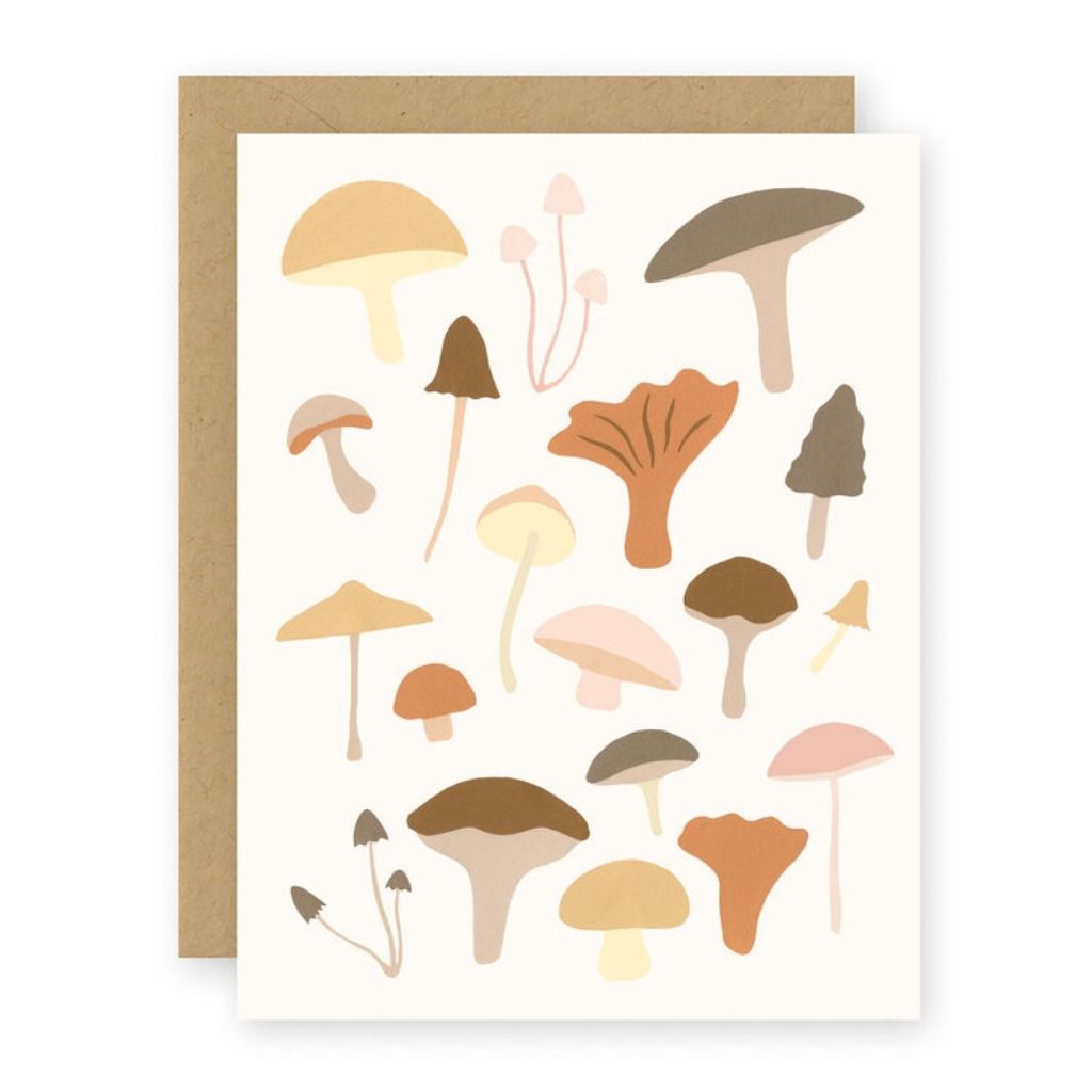 Mushrooms Card