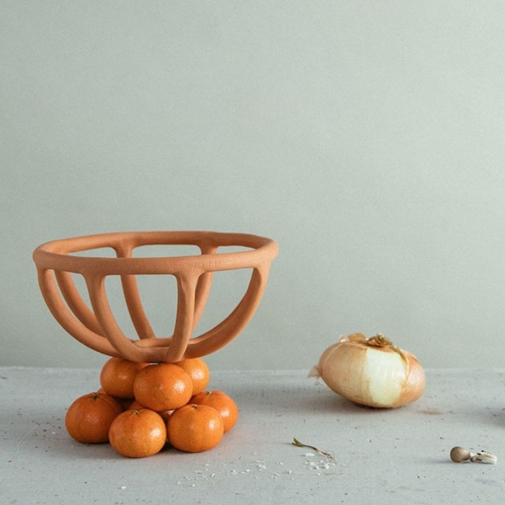 Prong Fruit Bowls + Terracotta