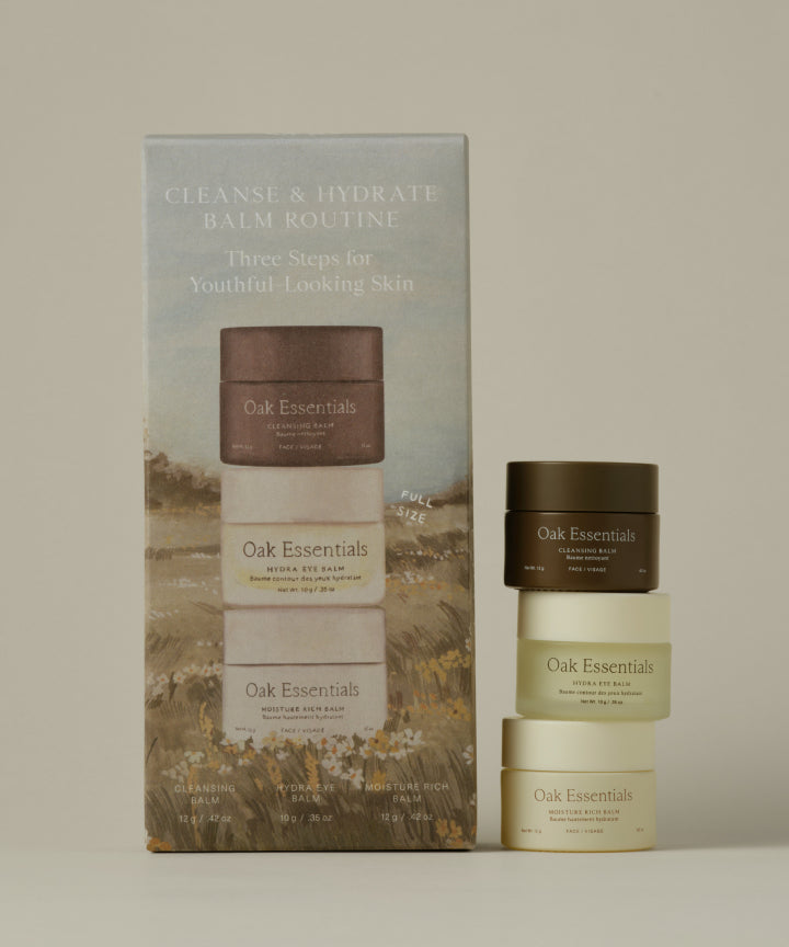 Cleanse Hydrate Balm Routine