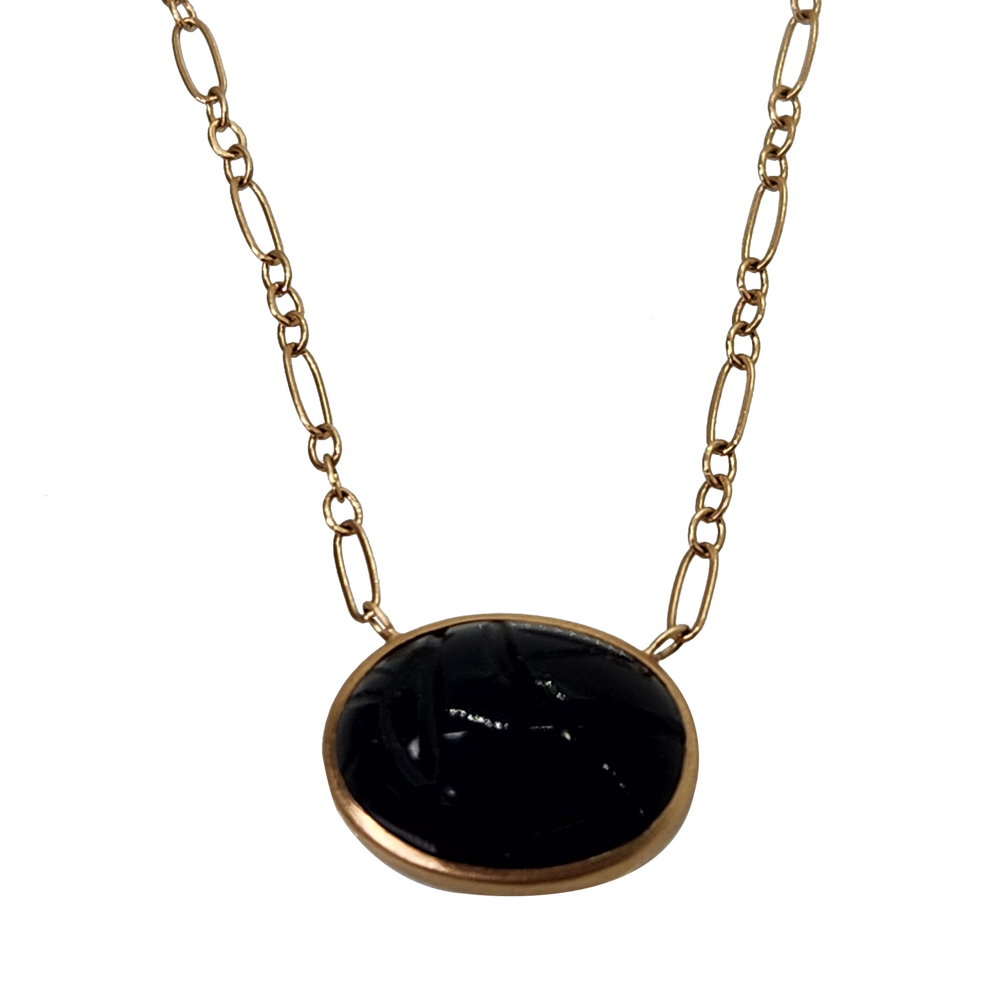 OOAK Black Onyx + Necklace