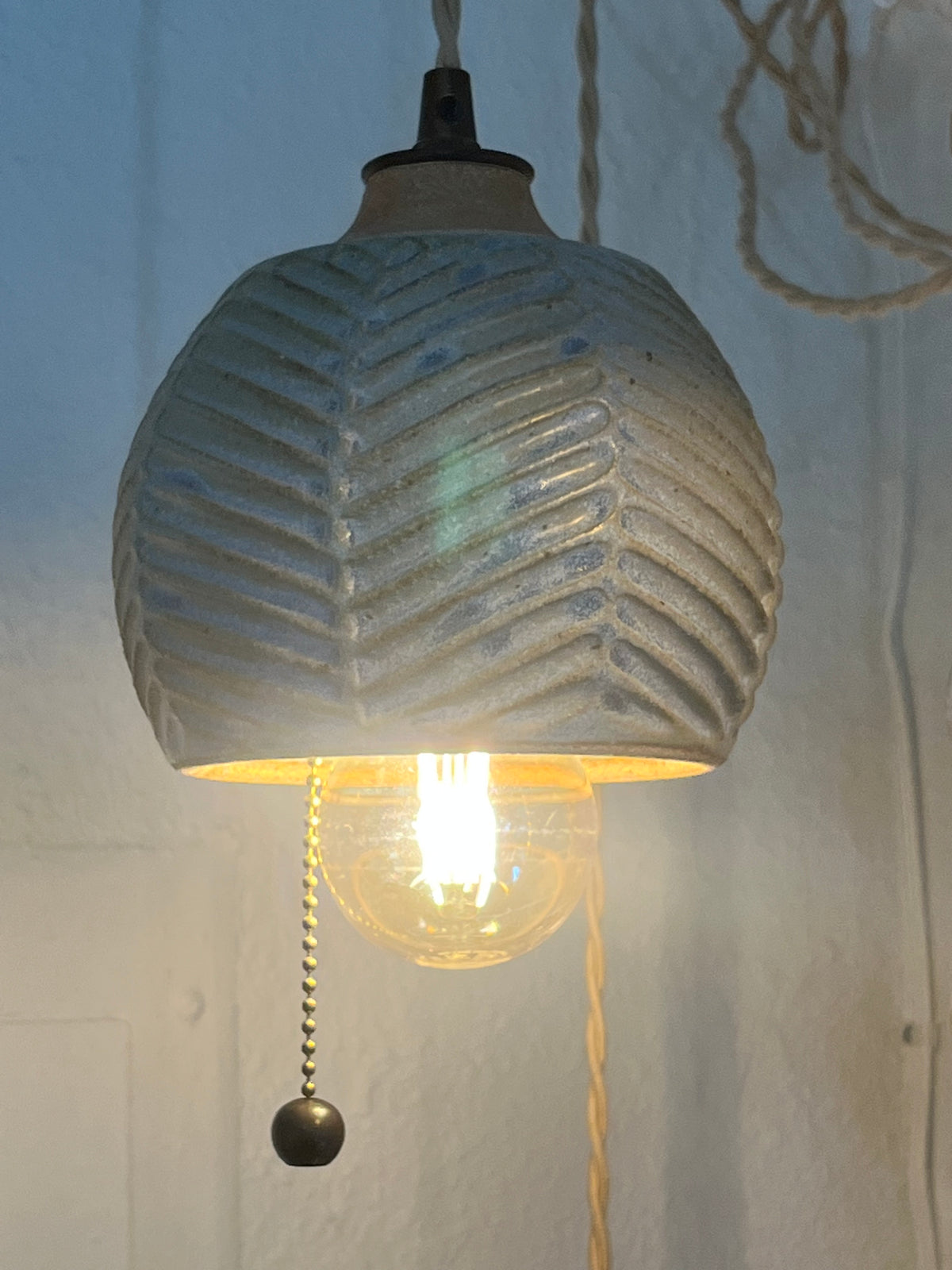 Handmade Ceramic Lamp + Small