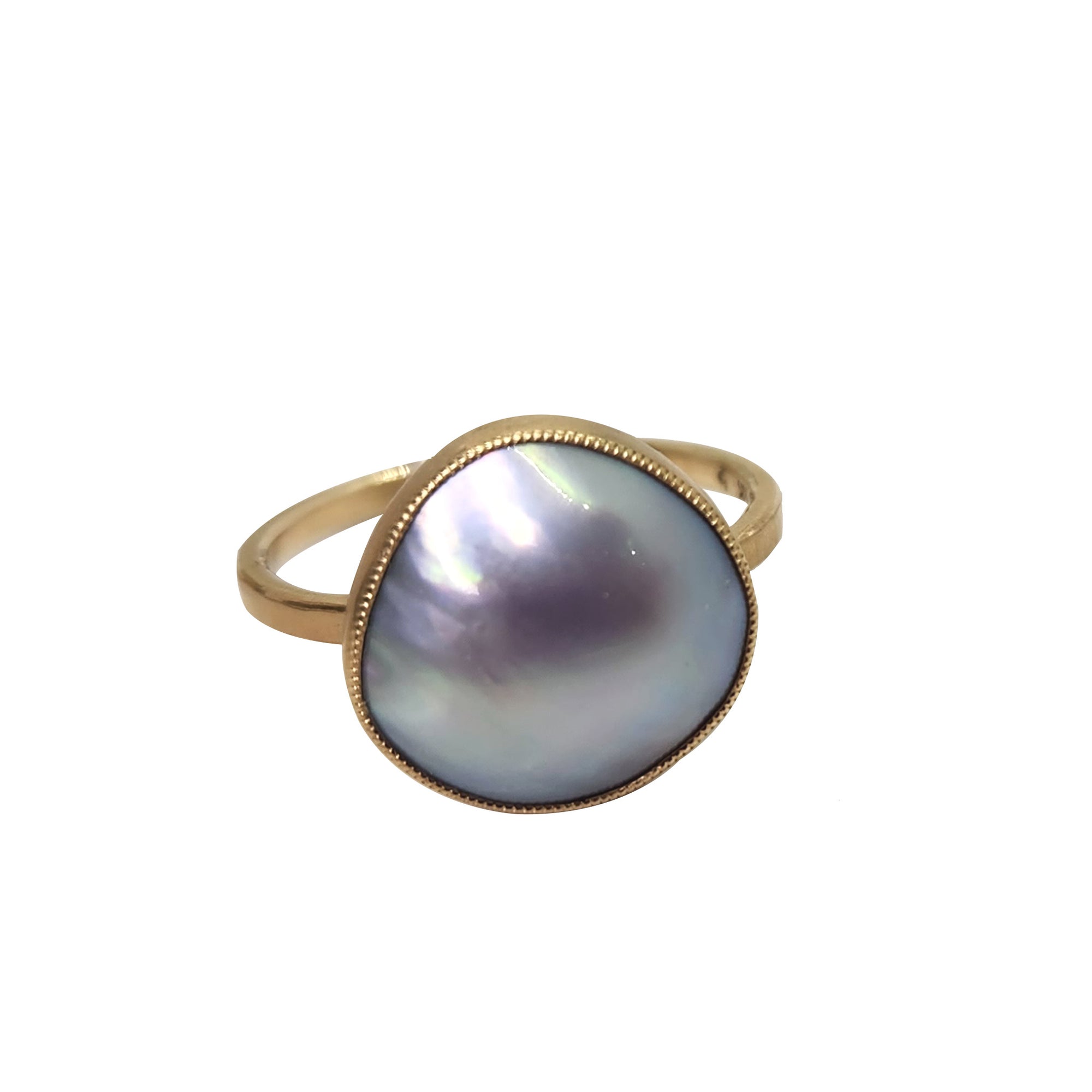 Mabe Pearl + Statement Ring