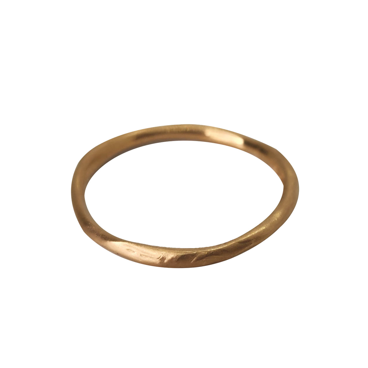 Petite Stacking Ring + Rose Gold