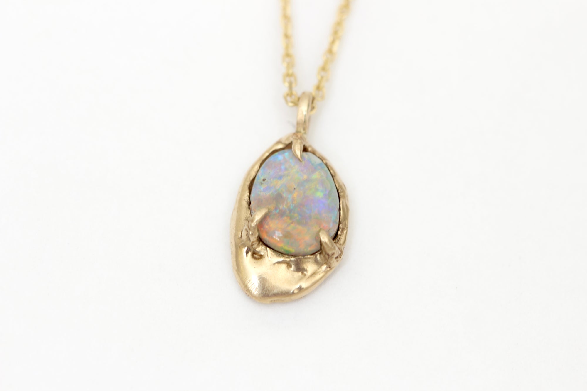 One of a Kind + Crystal Opal Necklace