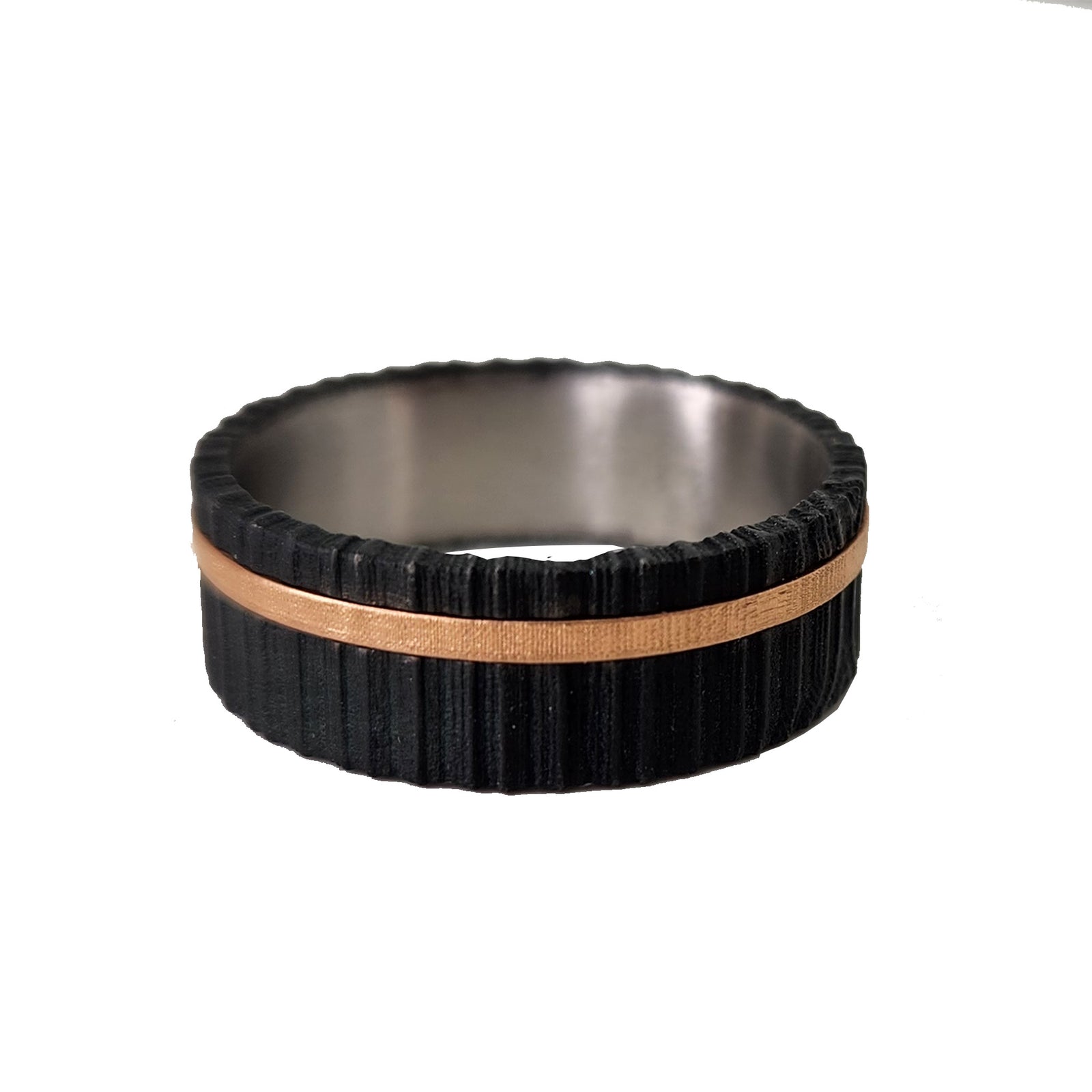 Chroma Band + Offset Rose Gold Stripe