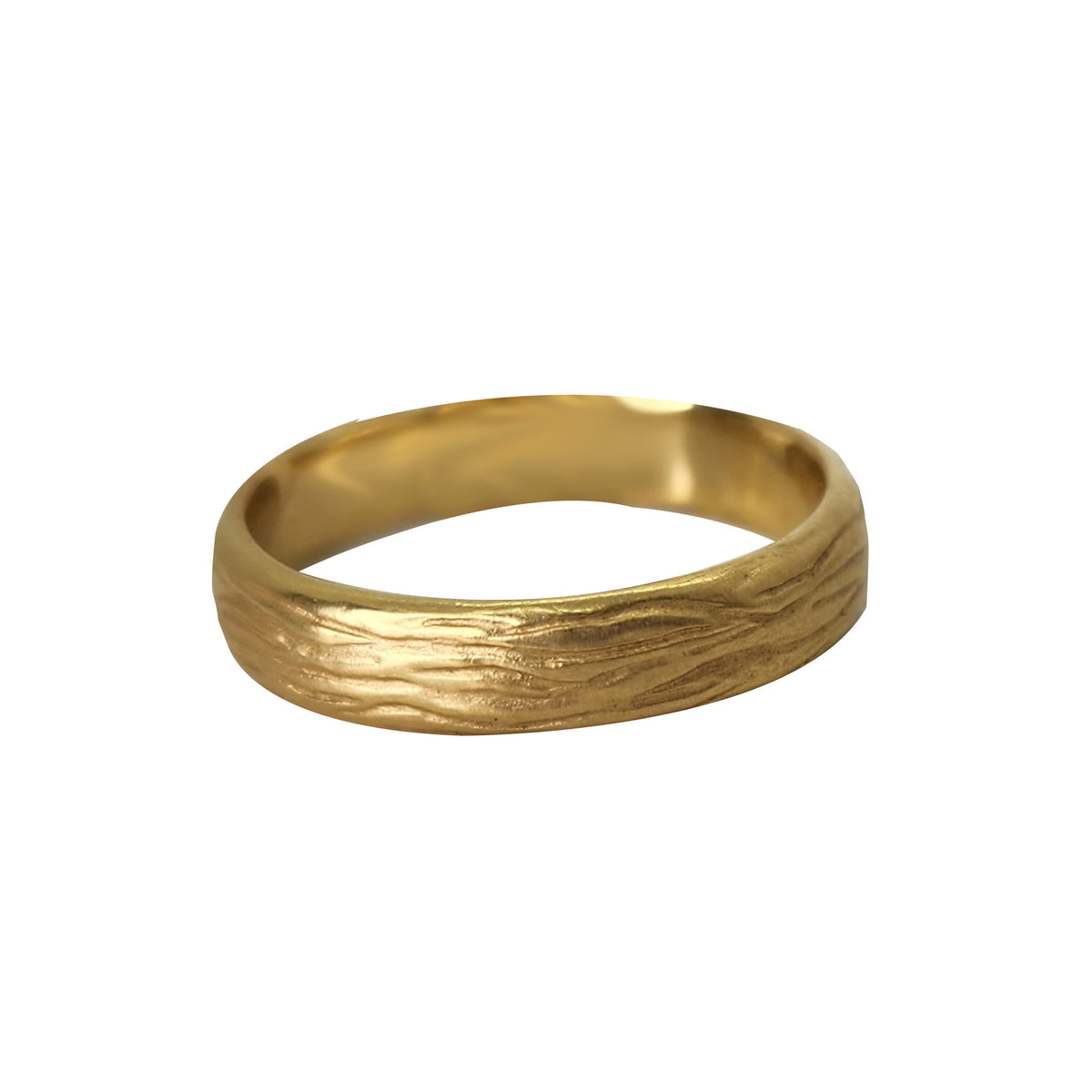 Mens Eucalyptus + Band 18k Gold