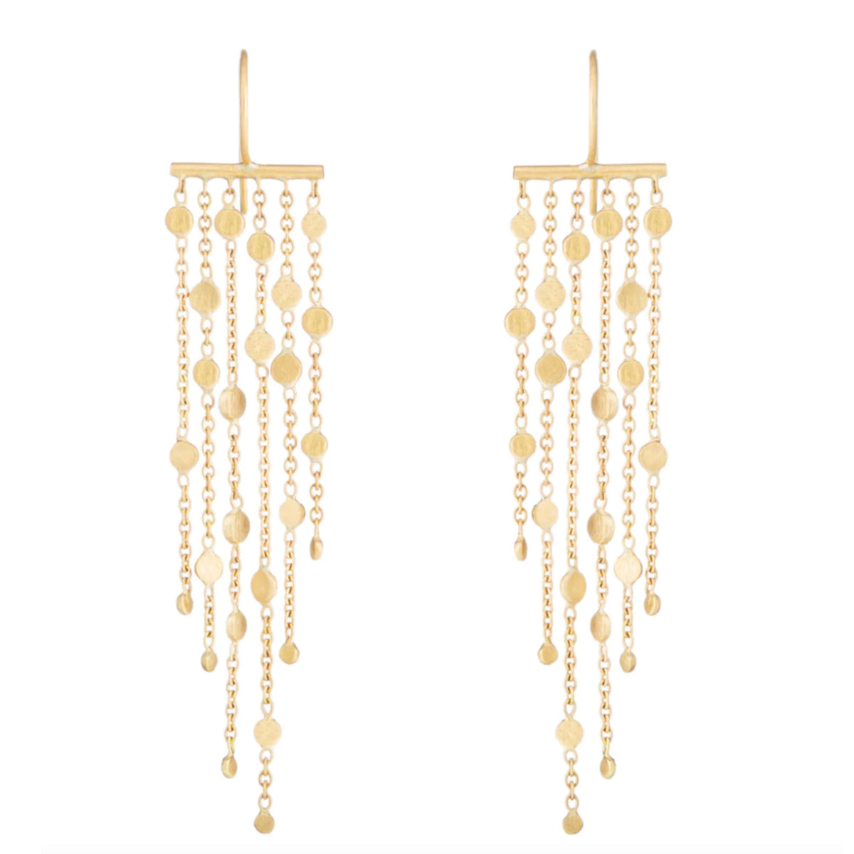 Falling Dust + 6 Strand Earrings