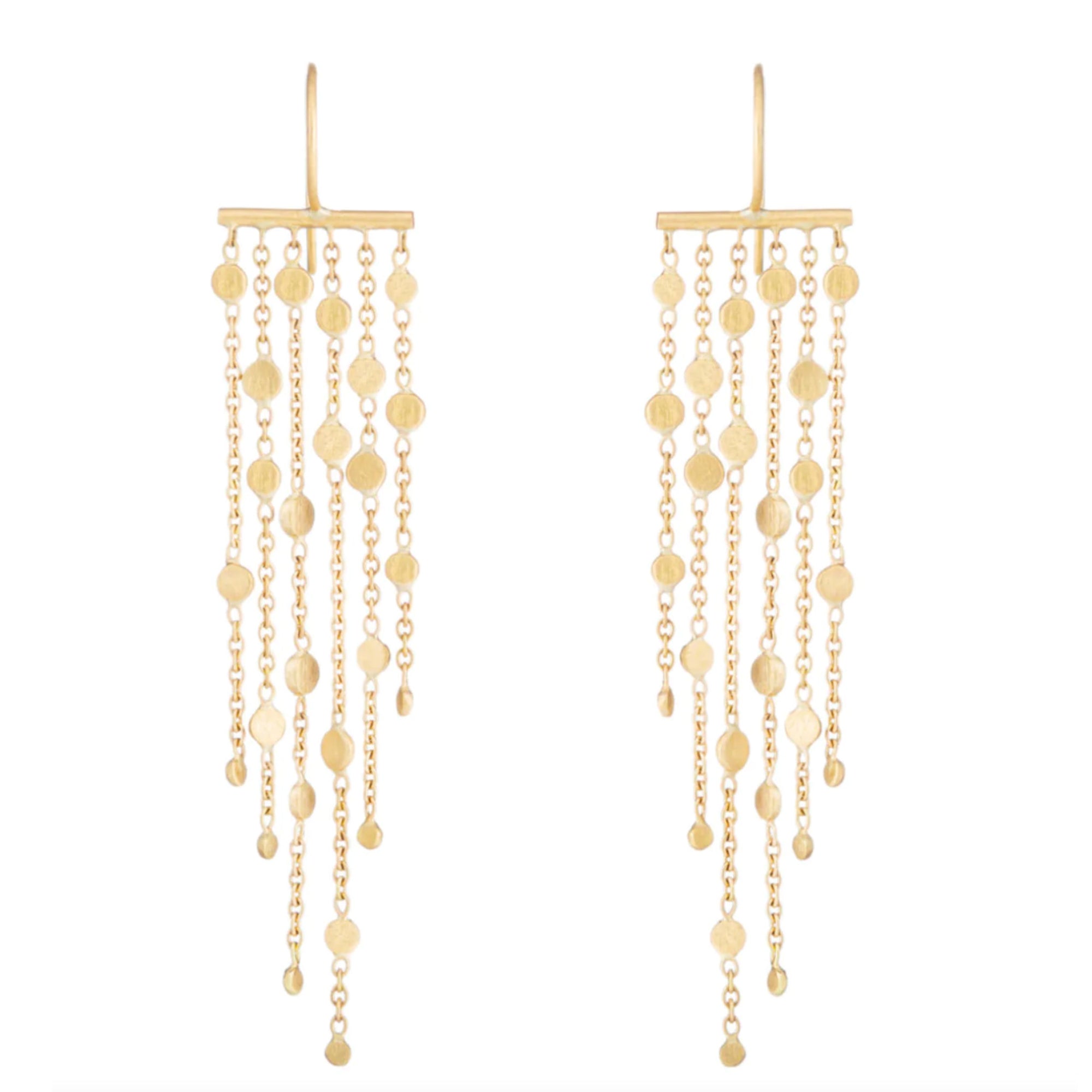 Falling Dust + 6 Strand Earrings